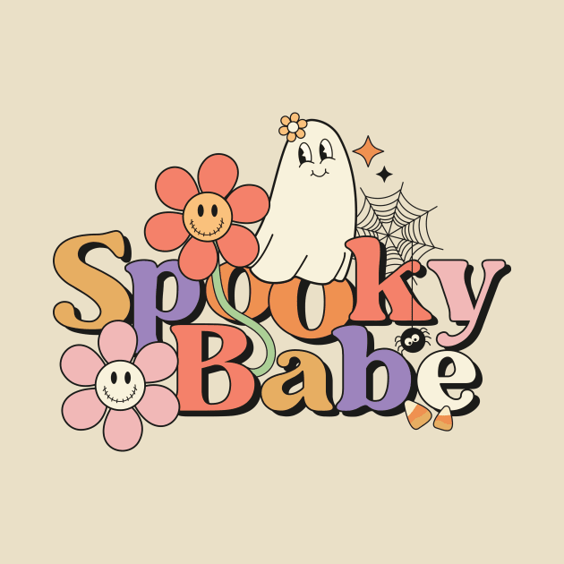 Spooky Babe by LMW Art