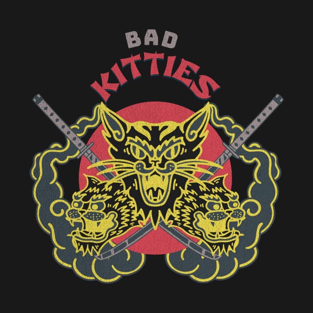 Bad Kitties by Bananas T-Shirts