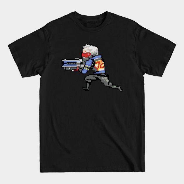 Overwatch - 16-Bit Soldier 76 - Overwatch - T-Shirt