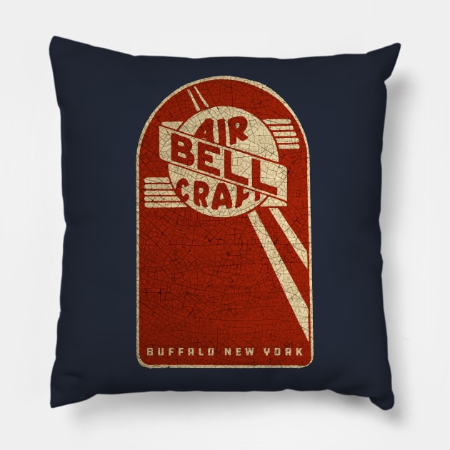 Bell Aircraft 2 Pillow by Midcenturydave