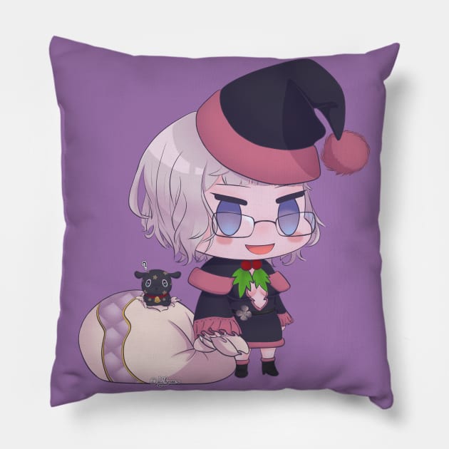 Padoru Molay (FGO) Pillow by Lilynee-