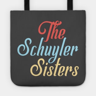 the schuyler sisters v3 Tote