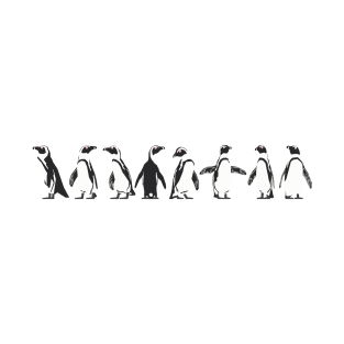 Graphic Nature - African Penguin colony T-Shirt