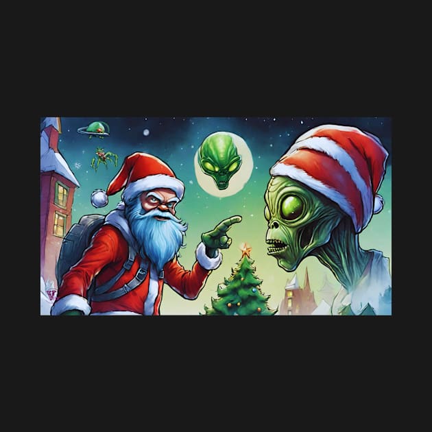 Santa vs Aliens by Viper Unconvetional Concept