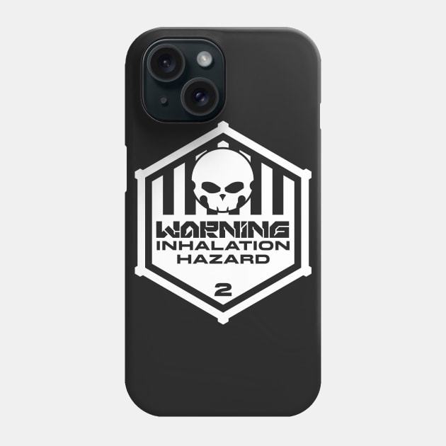 Warning: Inhalation Hazard Phone Case by TerminalDogma