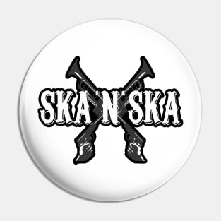 ska gun ska Pin