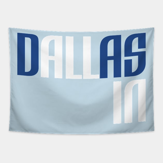 Dallas Mavericks All In Tapestry by knnthmrctn