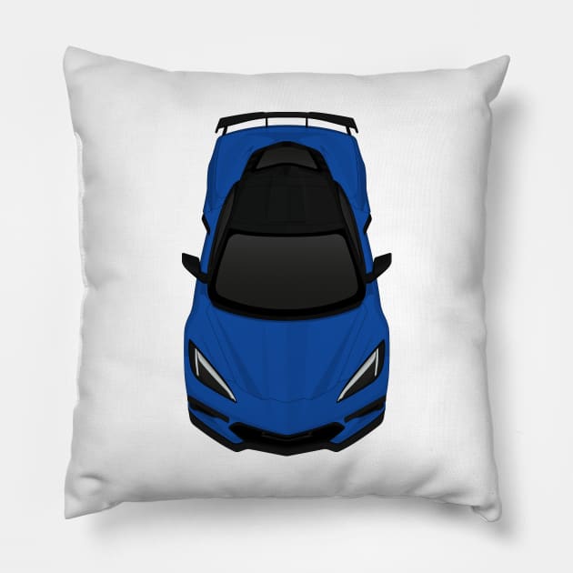 C8 Blue Pillow by VENZ0LIC