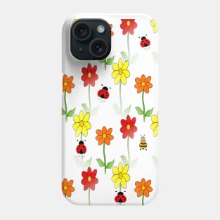 BEES Ladybugs And Nature Phone Case