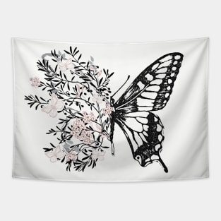 Chic Butterfly Tapestry