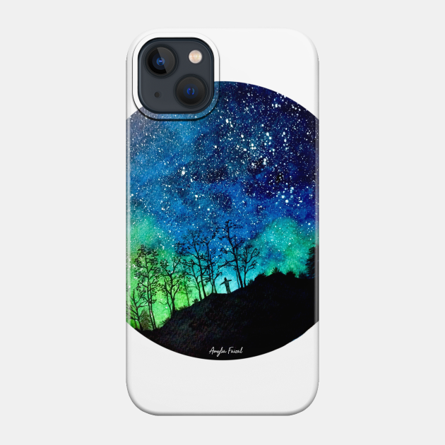 The Stargazer - Galaxy - Phone Case