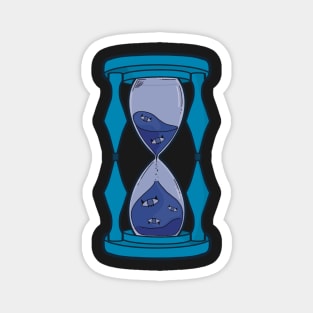 Magical Hourglass Magnet