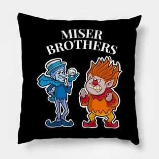 miser brothers Pillow
