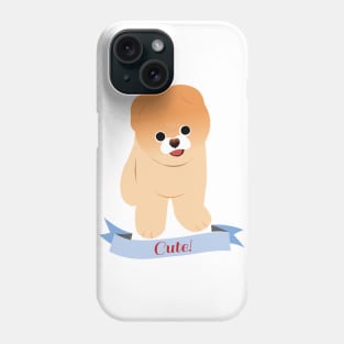 Pomeranian dog Phone Case