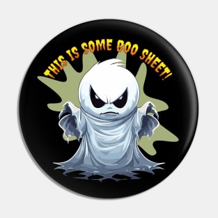 Fun Halloween Ghost This Is Some Boo Sheet Pin