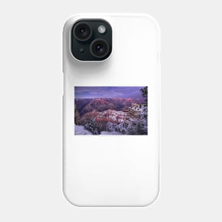 Grand Canyon Winter Phone Case