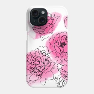 Peony Phone Case