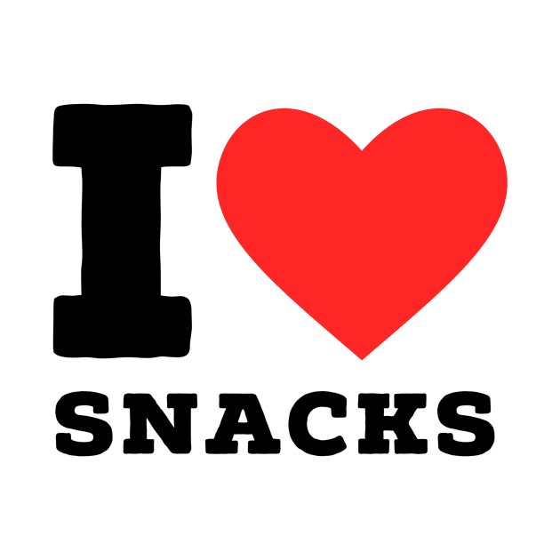 i love Snacks by richercollections