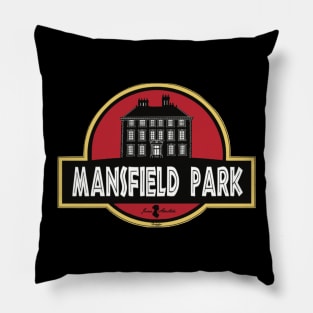 Mansfield Park Safari Logo Pillow