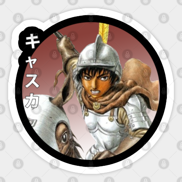 Love Casca Berserk Manga Anime Character Funny Design Berserk Sticker Teepublic Available in psd, png, ai, eps files. love casca berserk manga anime character funny design