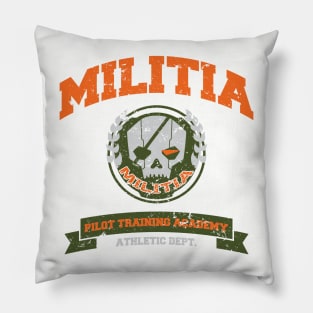 Militia Pilot Academy Pillow