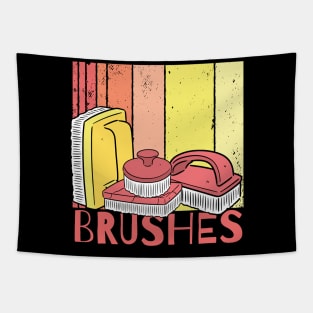 Brushes Tapestry