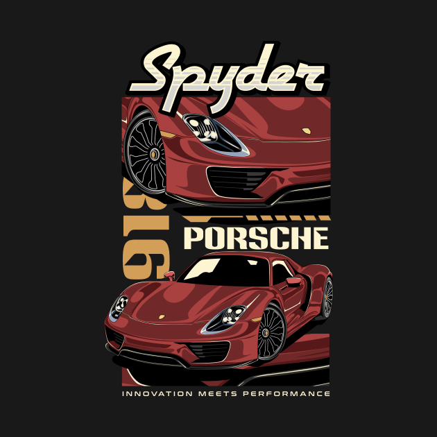 Spyder 918 Porsche by Harrisaputra