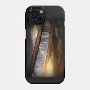 Battery Mishler ceiling, upward opening Phone Case