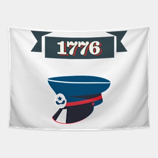 4th of July 1776 officers hat Tapestry