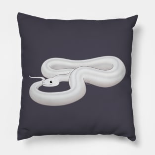 Leucistic Boa Constrictor or Super Fire Boa Pillow