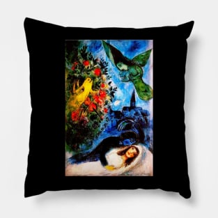 Marc Chagall Untitled, Bride and Groom Pillow