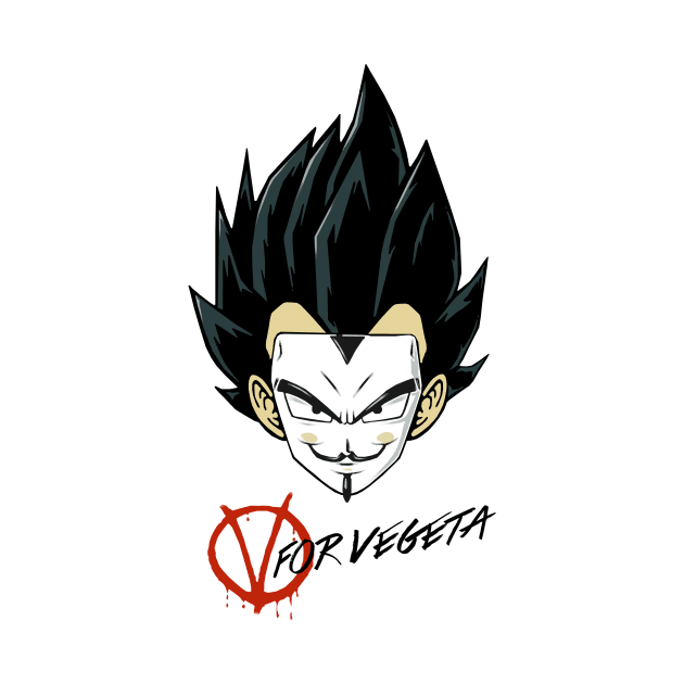 V for Vegeta by ThatSecretShop