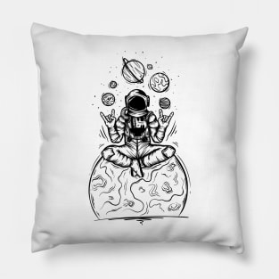 Yoga Astronaut Pillow