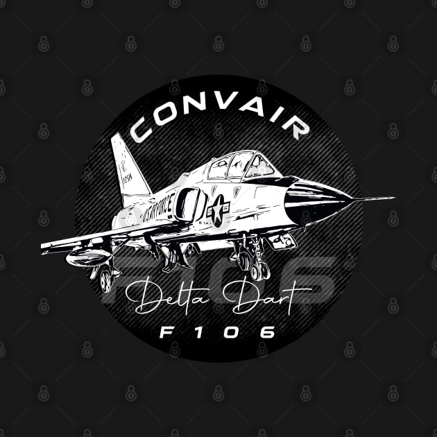 Convair F-106 Delta by aeroloversclothing