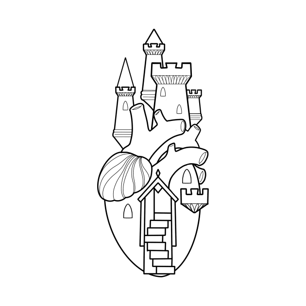 Heart fortress by Boris6666