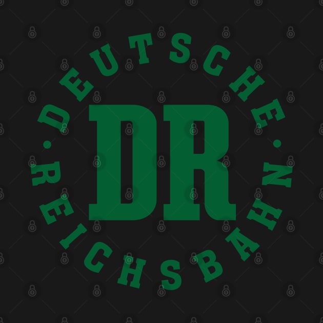 Vintage East Germany Deutsche Reichsbahn by Railway Tees For All