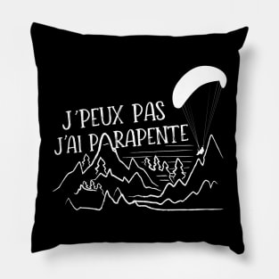 Parasailing Paragliding Gift idea for paragliders Pillow