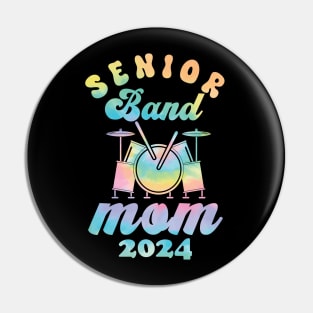 senior Band Mom 2024 funny mom mothers day Pin