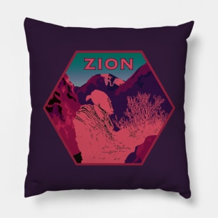 Condor In Zion National Park Pillow