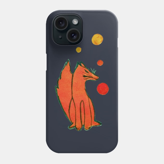 Fox Lights Phone Case by BlazerDesigns