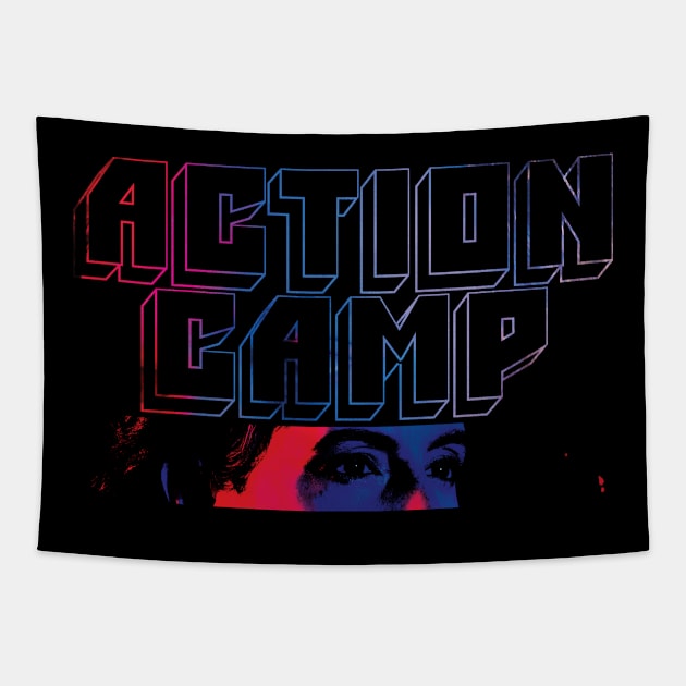 Action Camp - Eyes Tapestry by ActionCamp