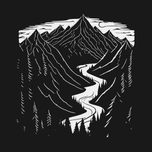 Mountains Rivers T-Shirt