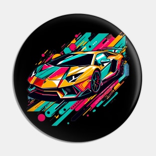 Lamborghini aventador Pin