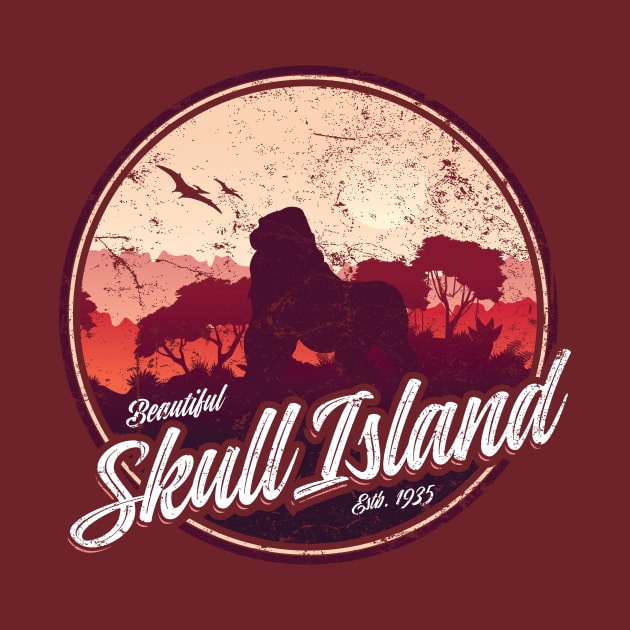 Skull Island by MindsparkCreative