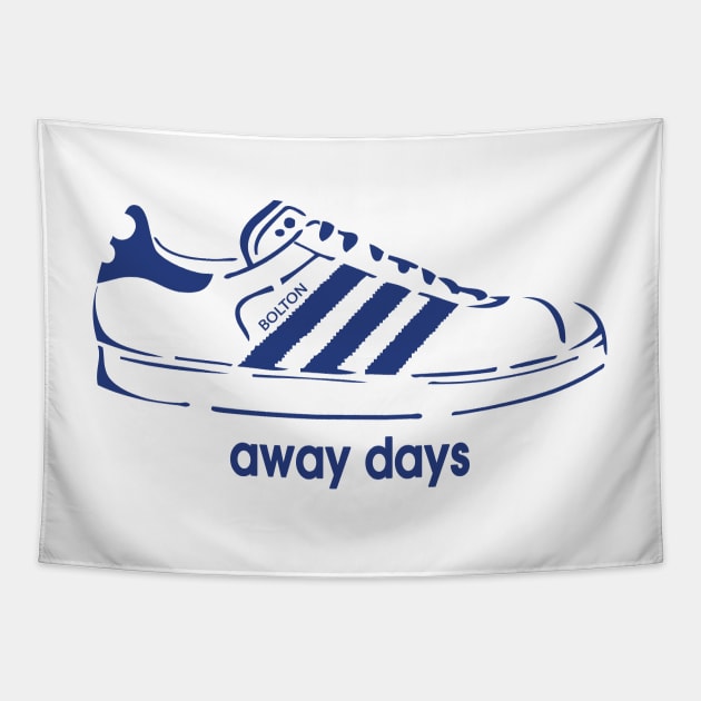 Bolton Away days Tapestry by Confusion101