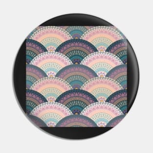 Fan Greek patterns, Meander Pin