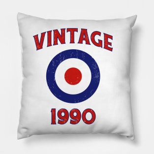 Mod Vintage 1990 Pillow