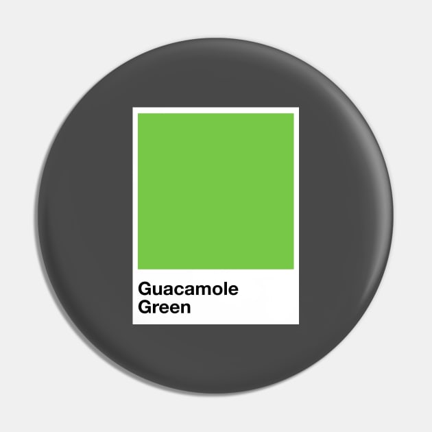 Pantone Guacamole Pin by Perezzzoso