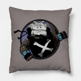 Crocbones Pillow