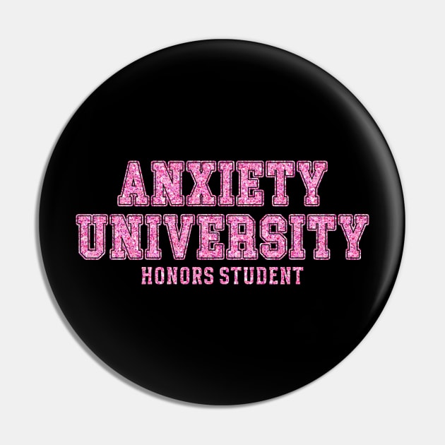 Anxiety University Honors Program Sweatshirt, Y2K Style University Sweatshirt, Mental Health Shirts, Anxiety Shirt, Gag Gift Shirt Pin by Hamza Froug